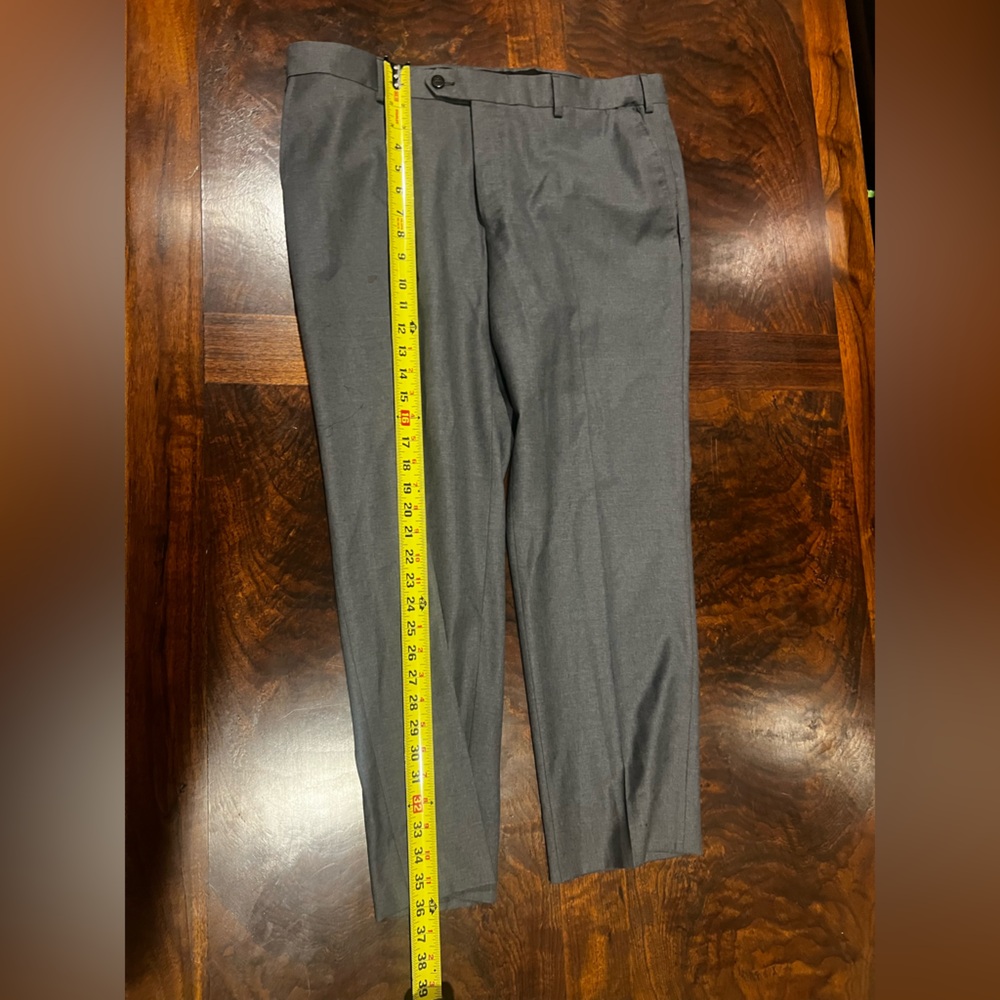 Pal Zileri Charcoal Dress Pants